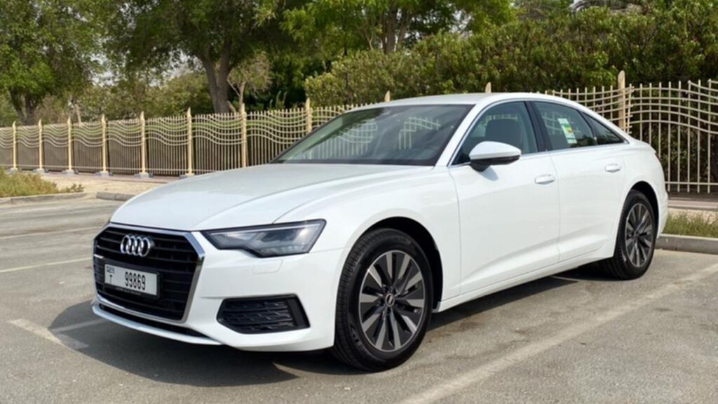 White Audi A6 - Rent an Audi A6 from Four Seasons Car Rental