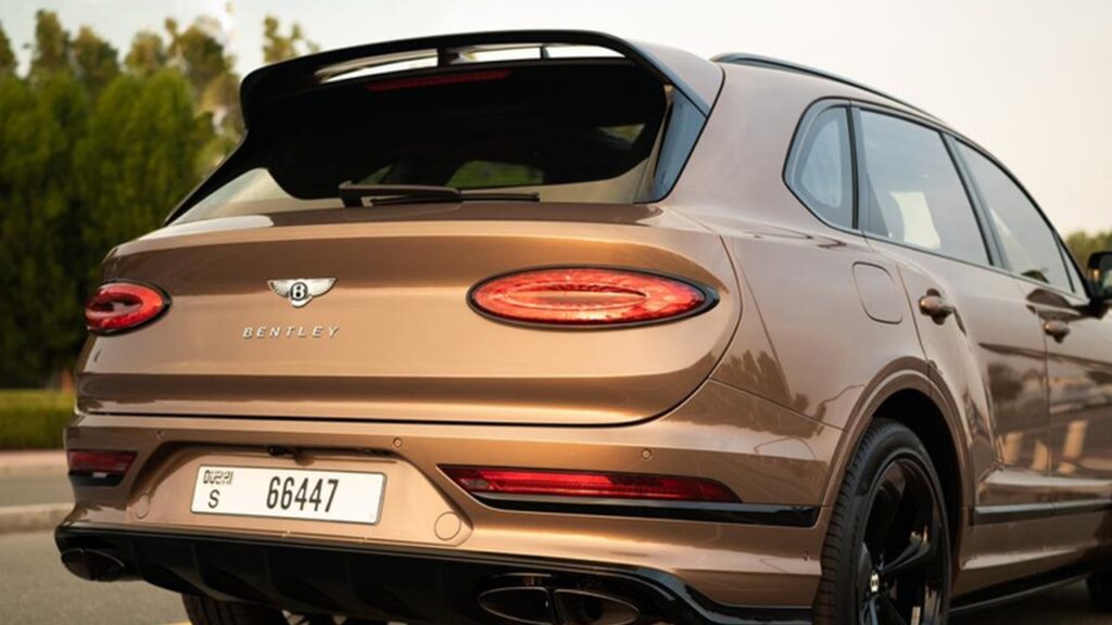 Brown Bentley Bentayga - Rent a Bentley Bentayga from Four Seasons Car Rental