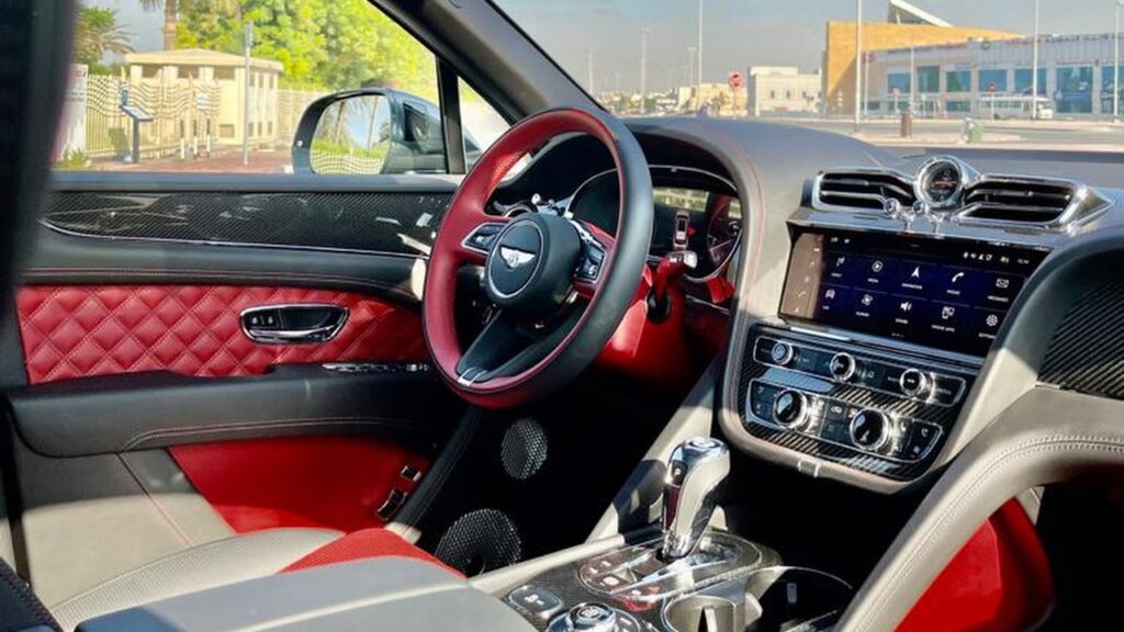 Grey Bentley Bentayga - Rent a Bentley Bentayga from Four Seasons Car Rental