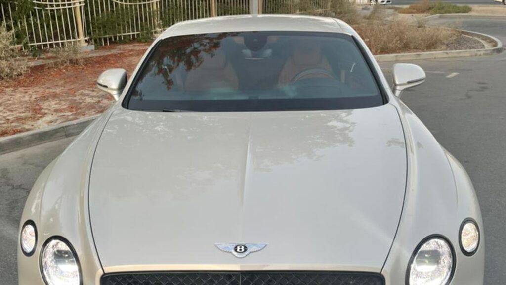 Silver Bentley GT - Rent a Bentley GT from Four Seasons Car Rental