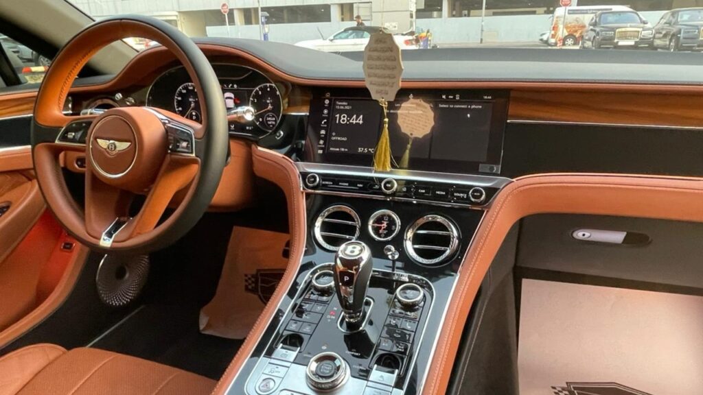 Silver Bentley GT - Rent a Bentley GT from Four Seasons Car Rental