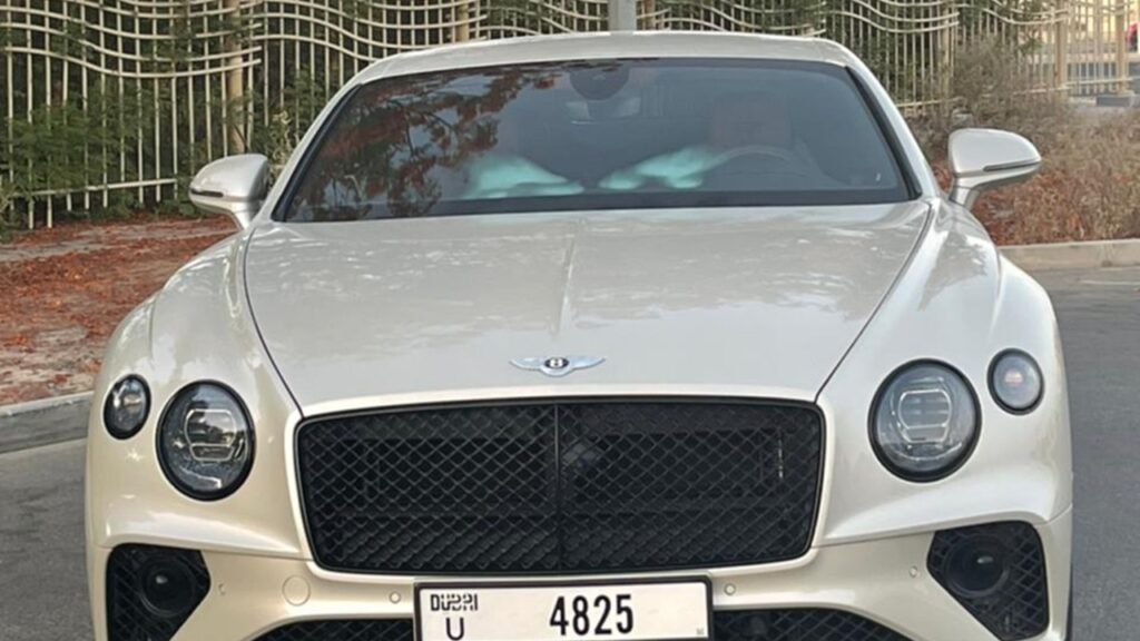 Silver Bentley GT - Rent a Bentley GT from Four Seasons Car Rental