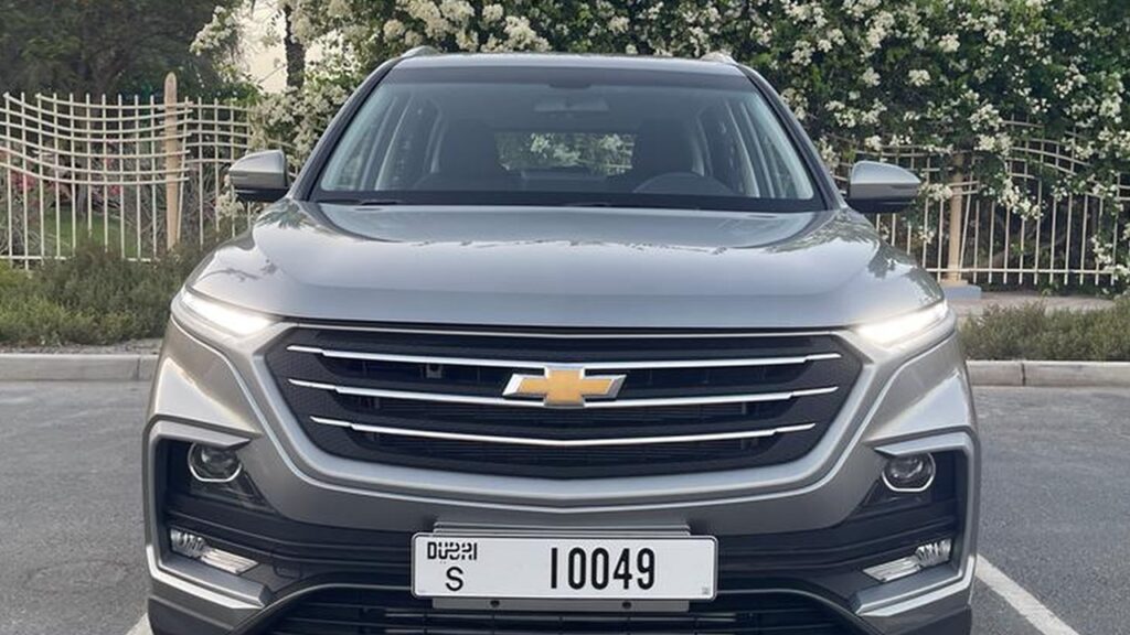 Grey Chevrolet Captiva - Rent a Chevrolet Captiva from Four Seasons Car Rental