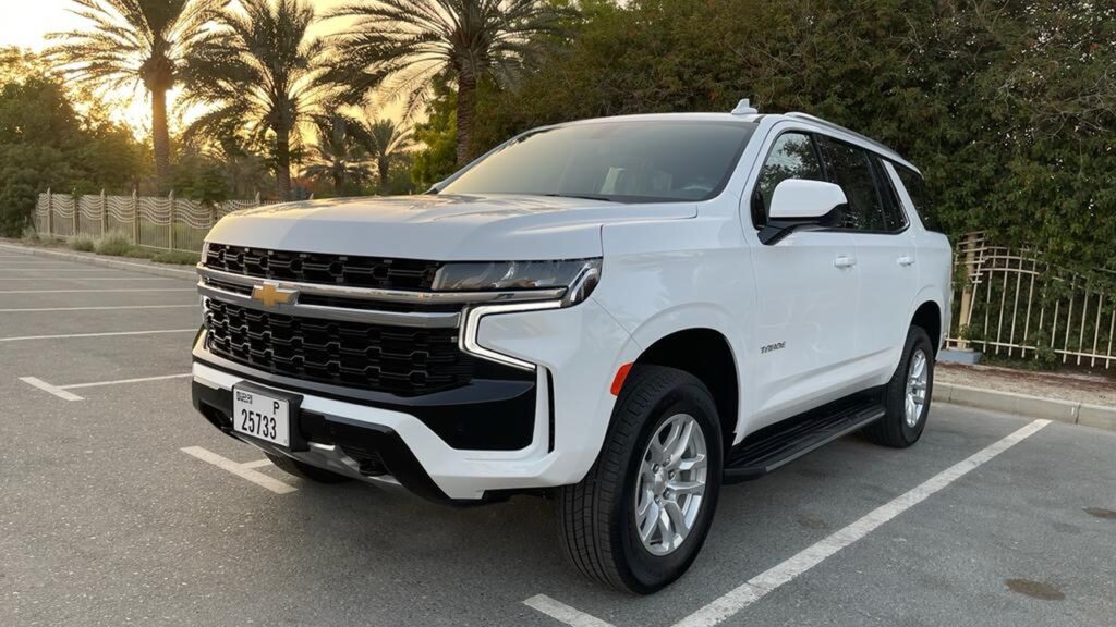 White Chevrolet Tahoe - Rent a Chevrolet Tahoe from Four Seasons Car Rental