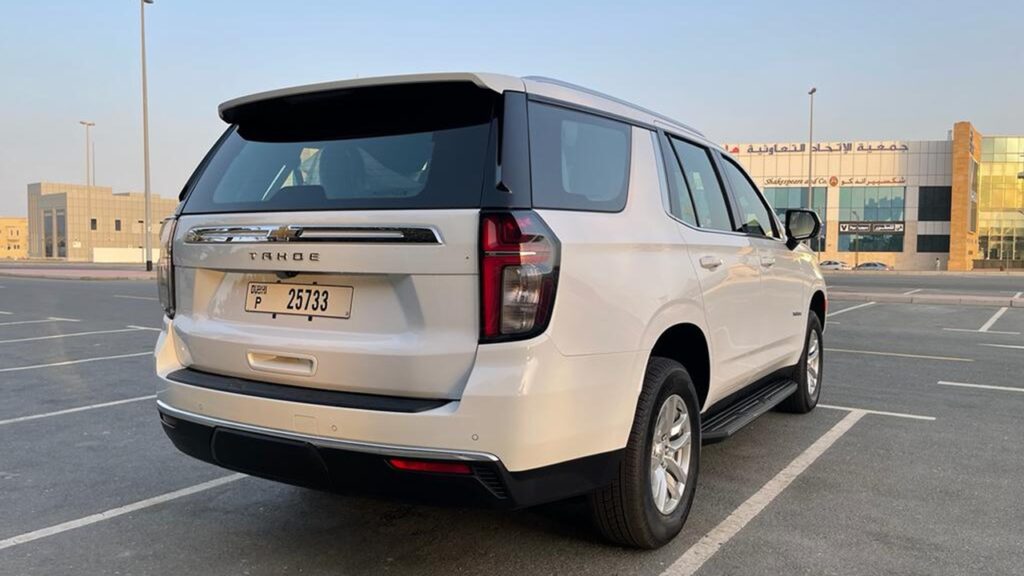 White Chevrolet Tahoe - Rent a Chevrolet Tahoe from Four Seasons Car Rental