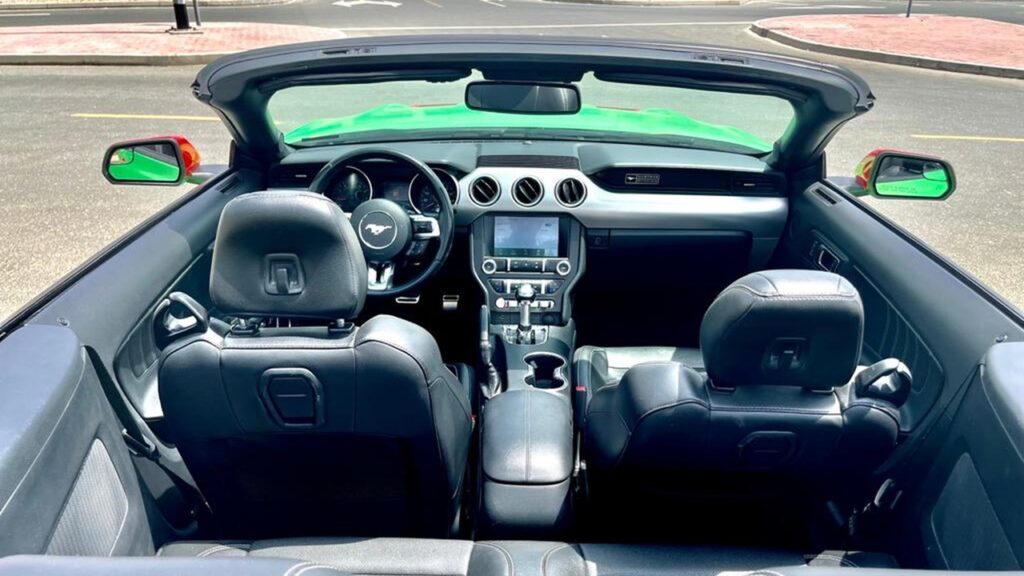 Green Ford Mustang GT - Rent a Ford Mustang GT from Four Seasons Car Rental