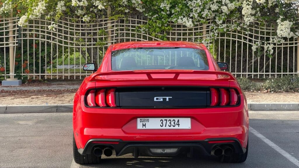 Red Ford Mustang GT - Rent a Ford Mustang GT from Four Seasons Car Rental