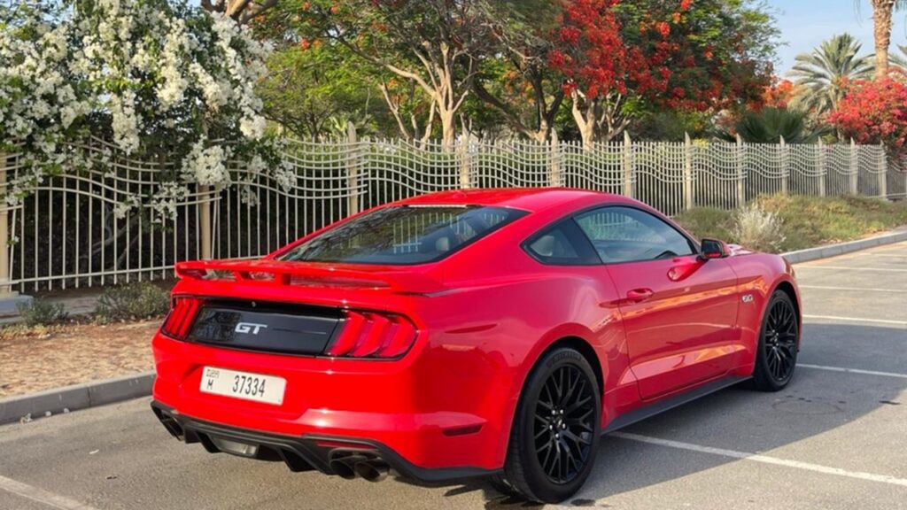 Red Ford Mustang GT - Rent a Ford Mustang GT from Four Seasons Car Rental