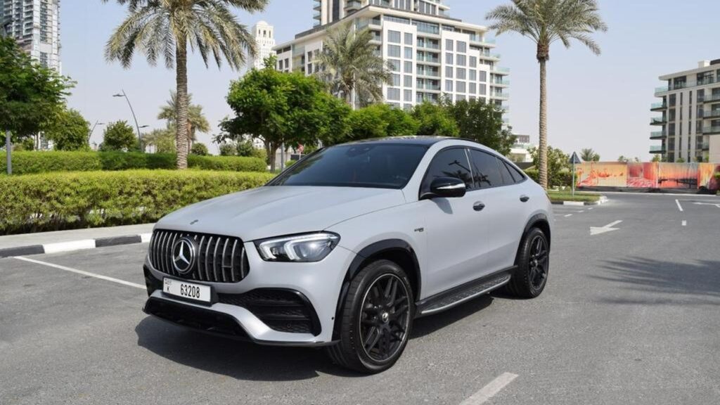Grey Mercedes GLE - Rent a Mercedes GLE from Four Seasons Car Rental