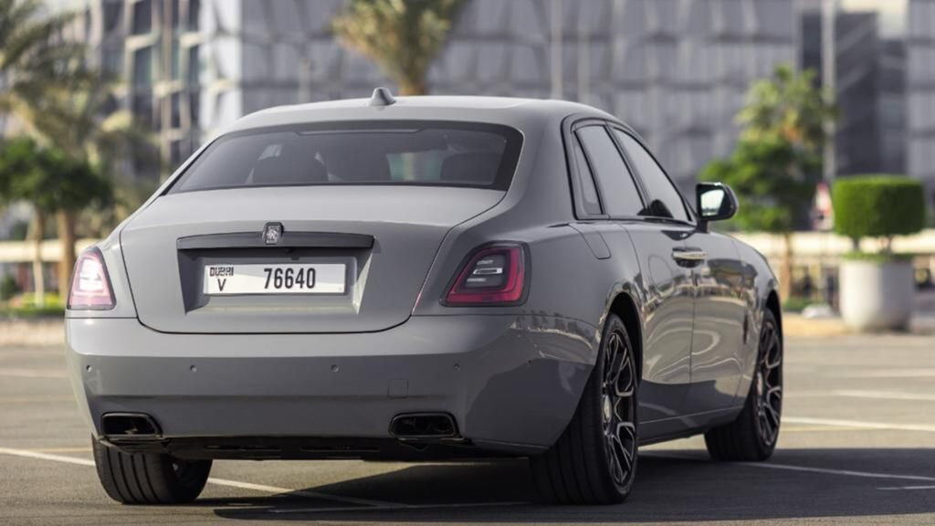 Grey Rolls Royce Ghost - Rent a Rolls Royce Ghost from Four Seasons Car Rental