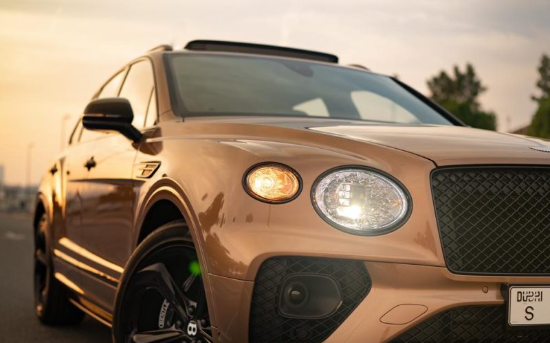 Brown Bentley Bentayga - Rent a Bentley Bentayga from Four Seasons Car Rental