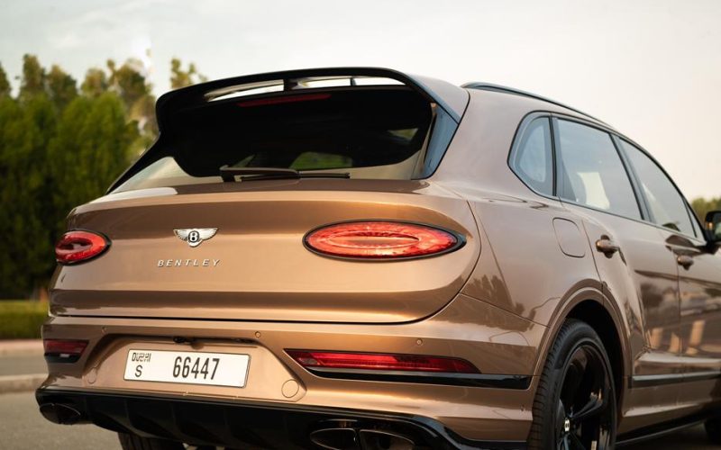 Brown Bentley Bentayga - Rent a Bentley Bentayga from Four Seasons Car Rental