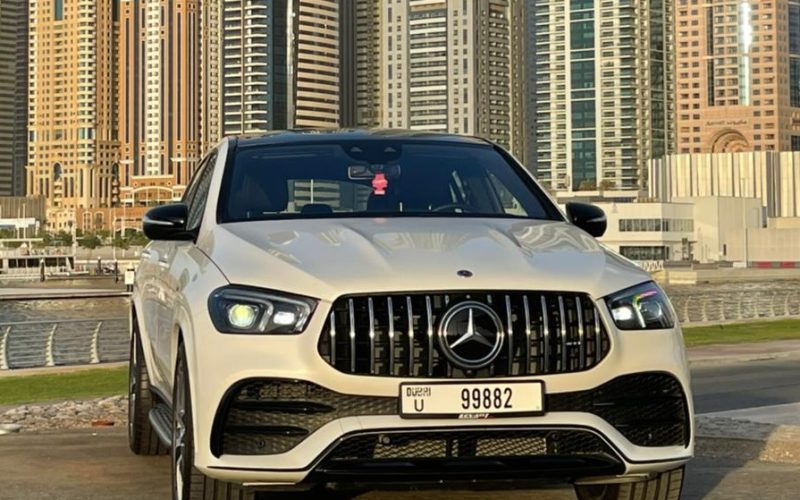 White Mercedes GLE - Rent a Mercedes GLE from Four Seasons Car Rental