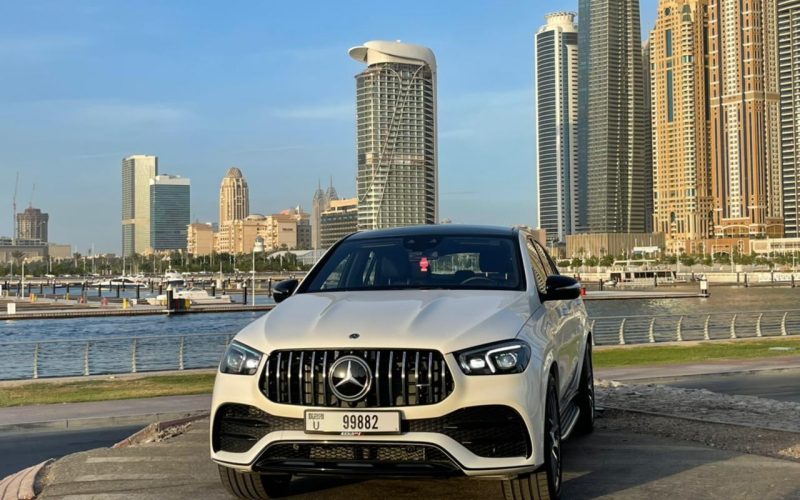 White Mercedes GLE - Rent a Mercedes GLE from Four Seasons Car Rental