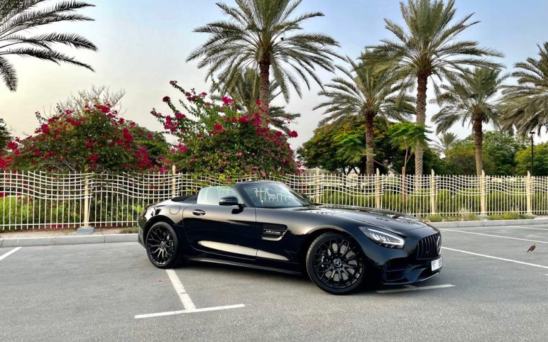 Black Mercedes GT Convertible - Rent a Mercedes GT Convertible from Four Seasons Car Rental